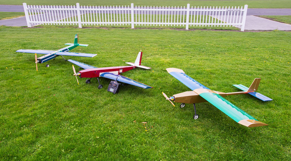 3 AME Senior Design RC Airplane builds