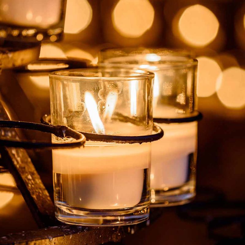 Grotto candles