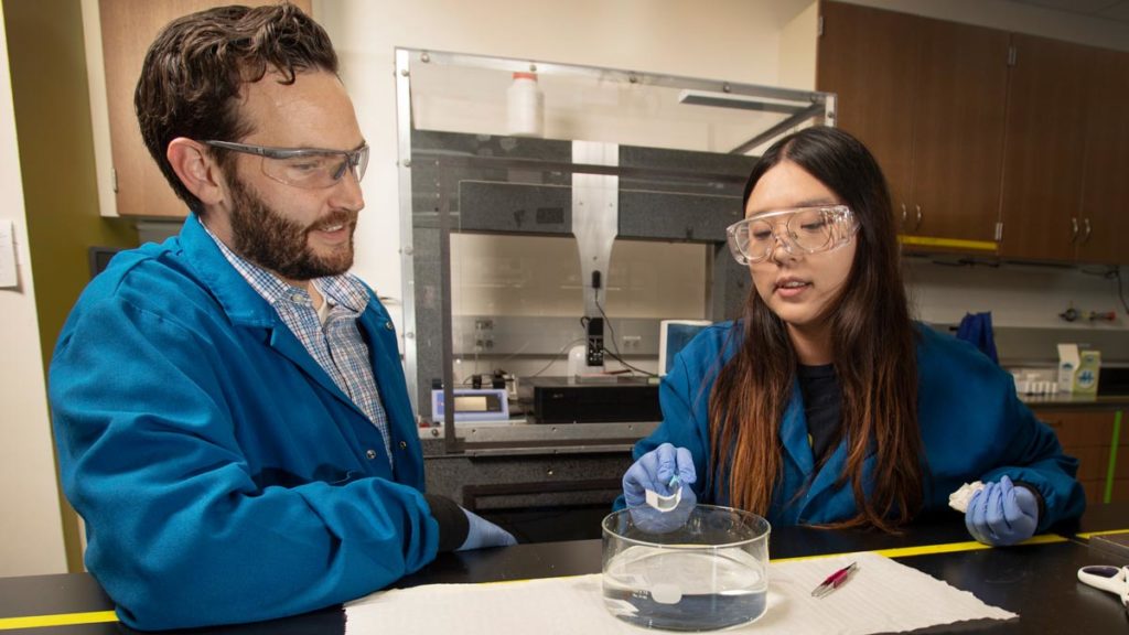 Prof. Bill Phillips and Ph.D. student Jialing Xu